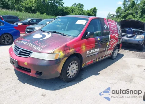 2003 Honda Odyssey Lx из США, поврежденный, VIN 5FNRL18503B094844